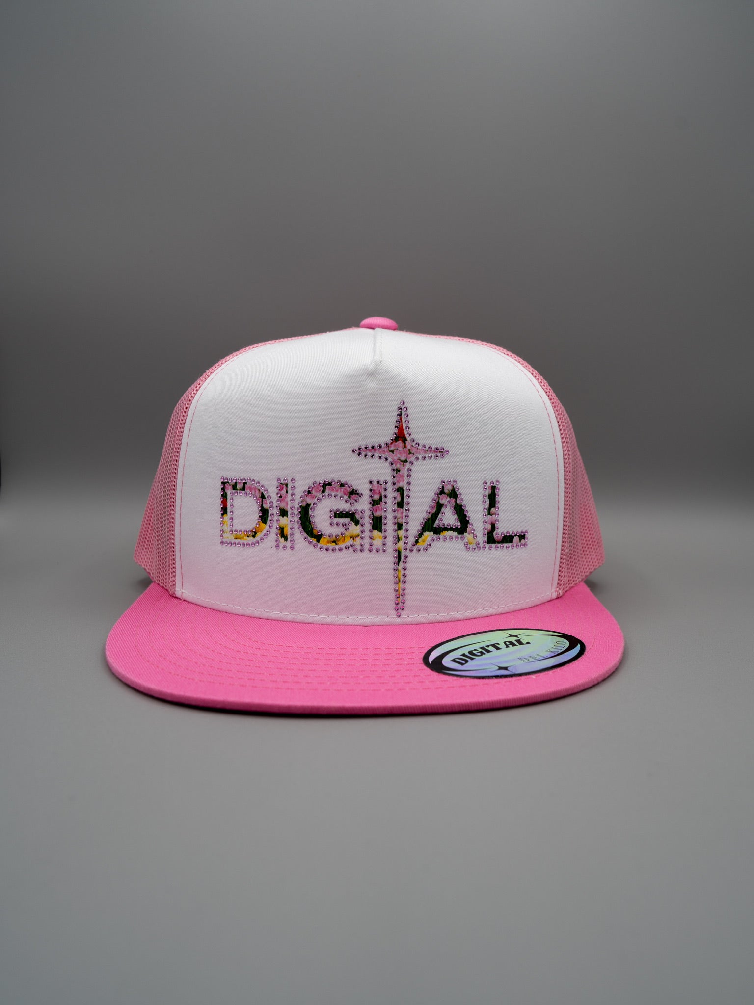 DGL PINK+WHITE CAP