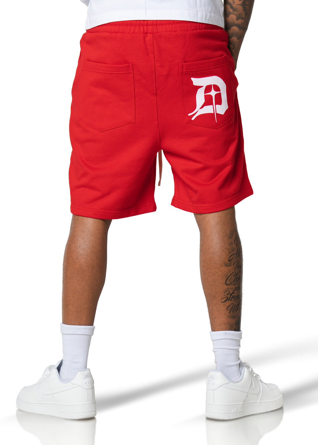 Digital OG logo shorts - Red