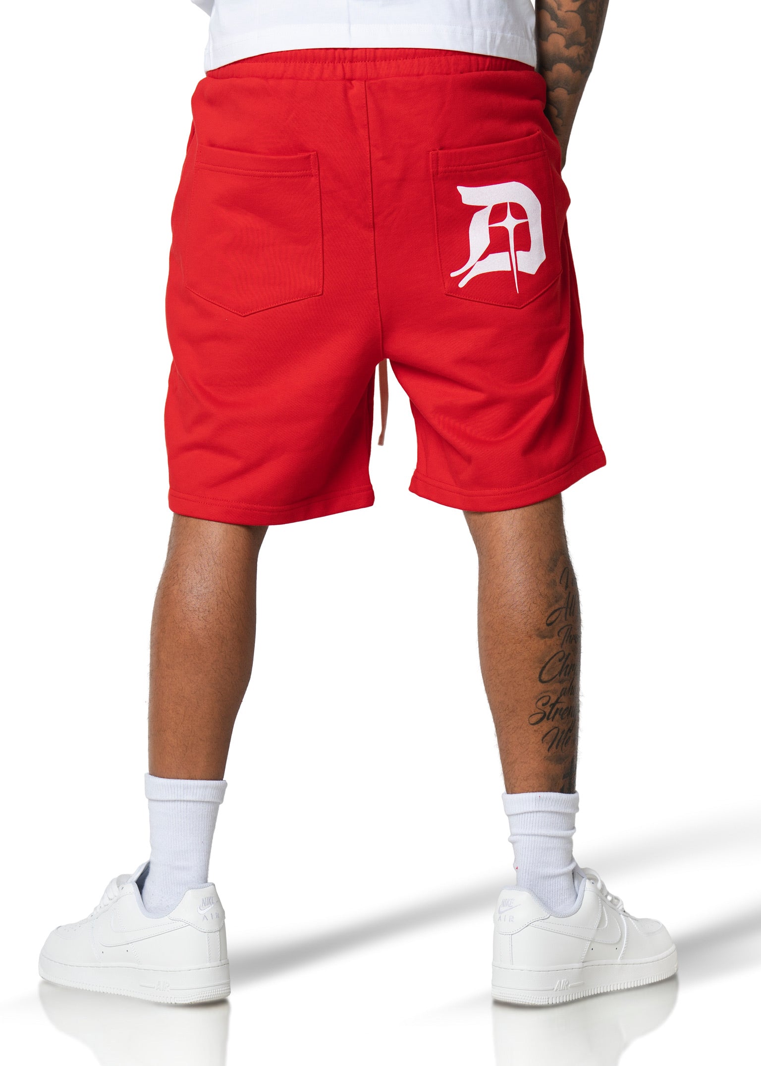 Digital OG logo shorts - Red