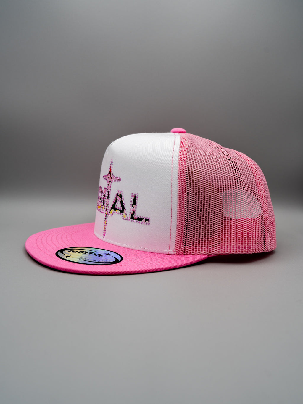 DGL PINK+WHITE CAP