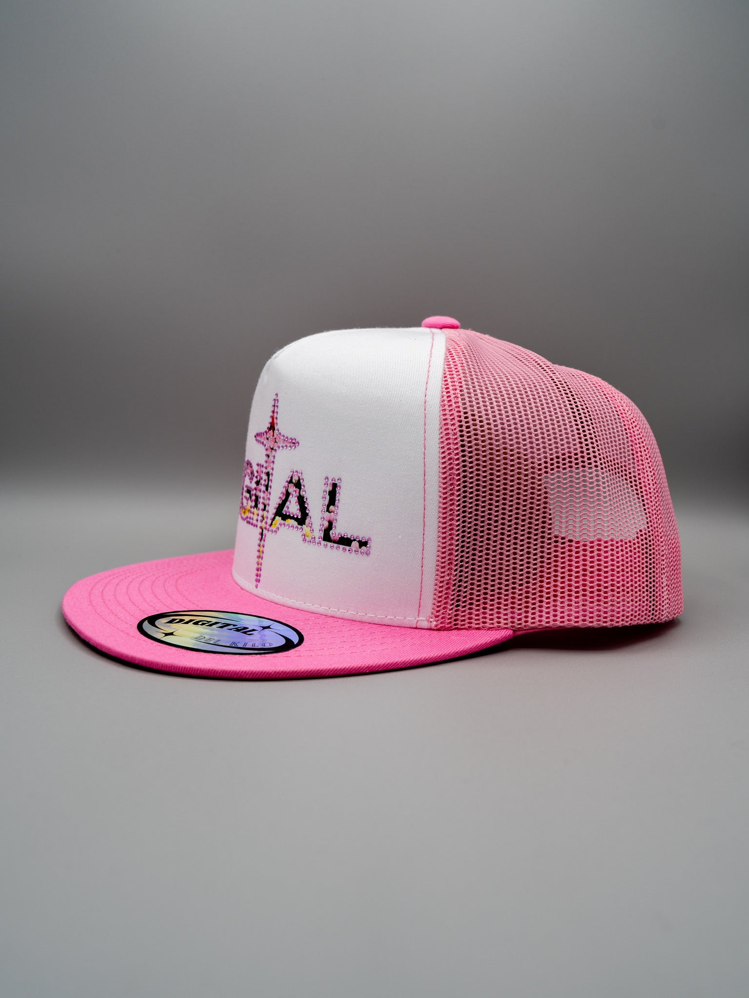 DGL PINK+WHITE CAP