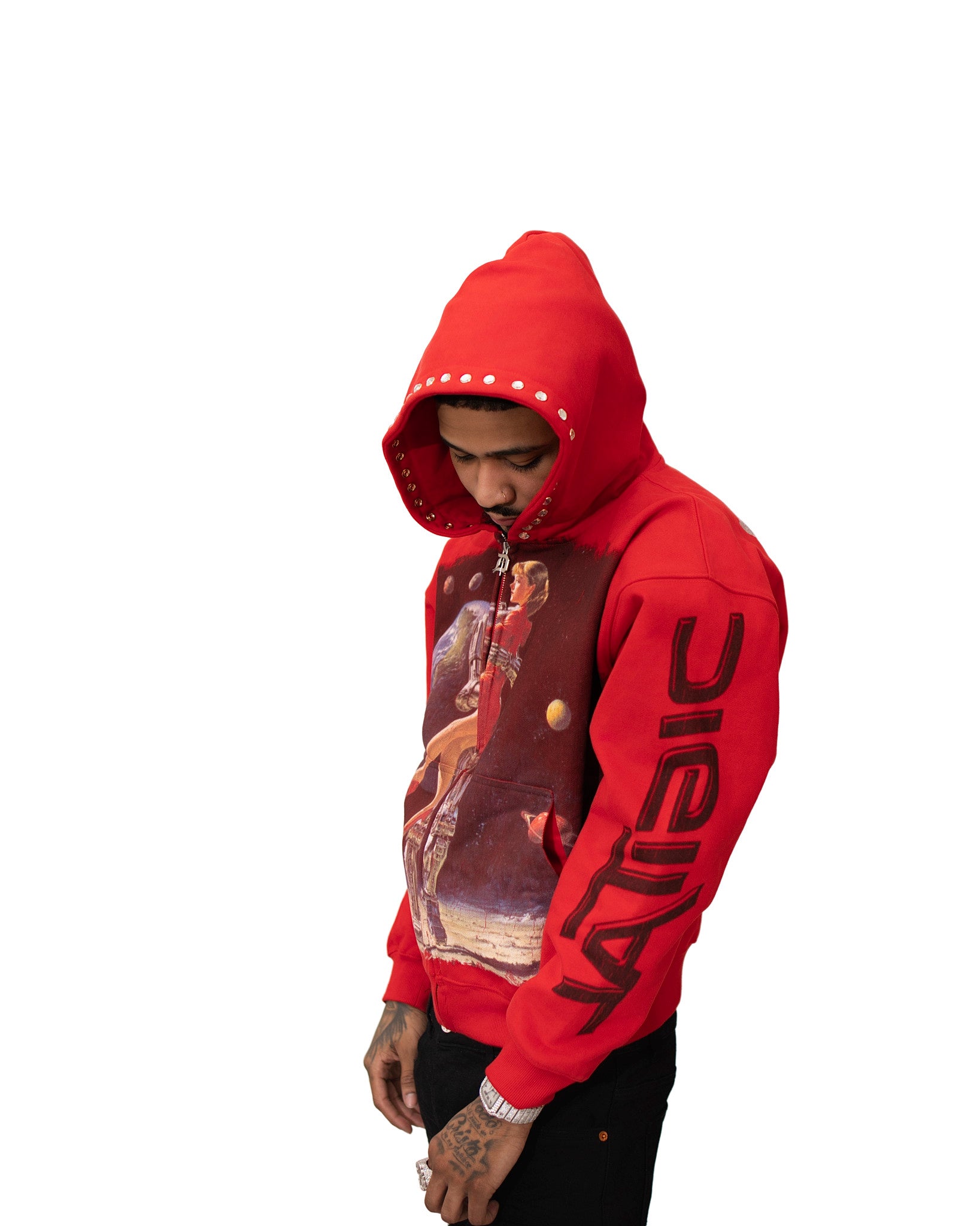 Impossible love digital hoodie