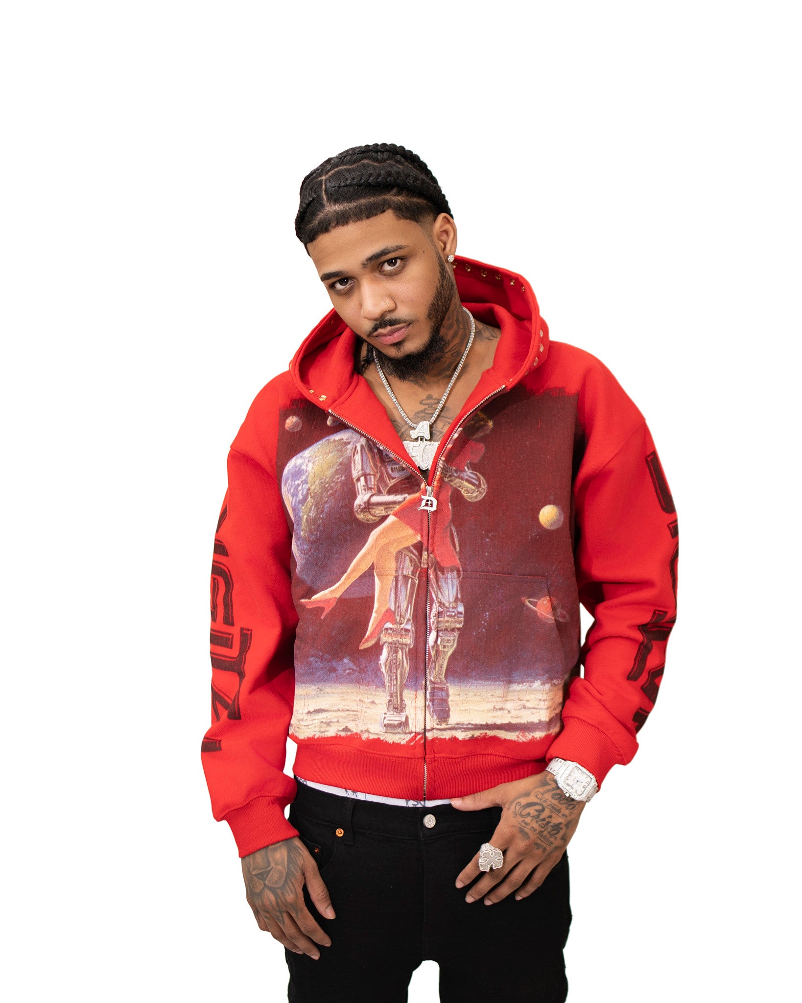 Impossible love digital hoodie