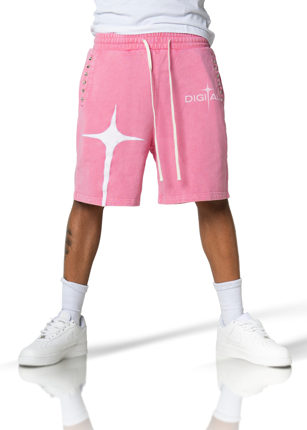Digital OG logo shorts - Pink
