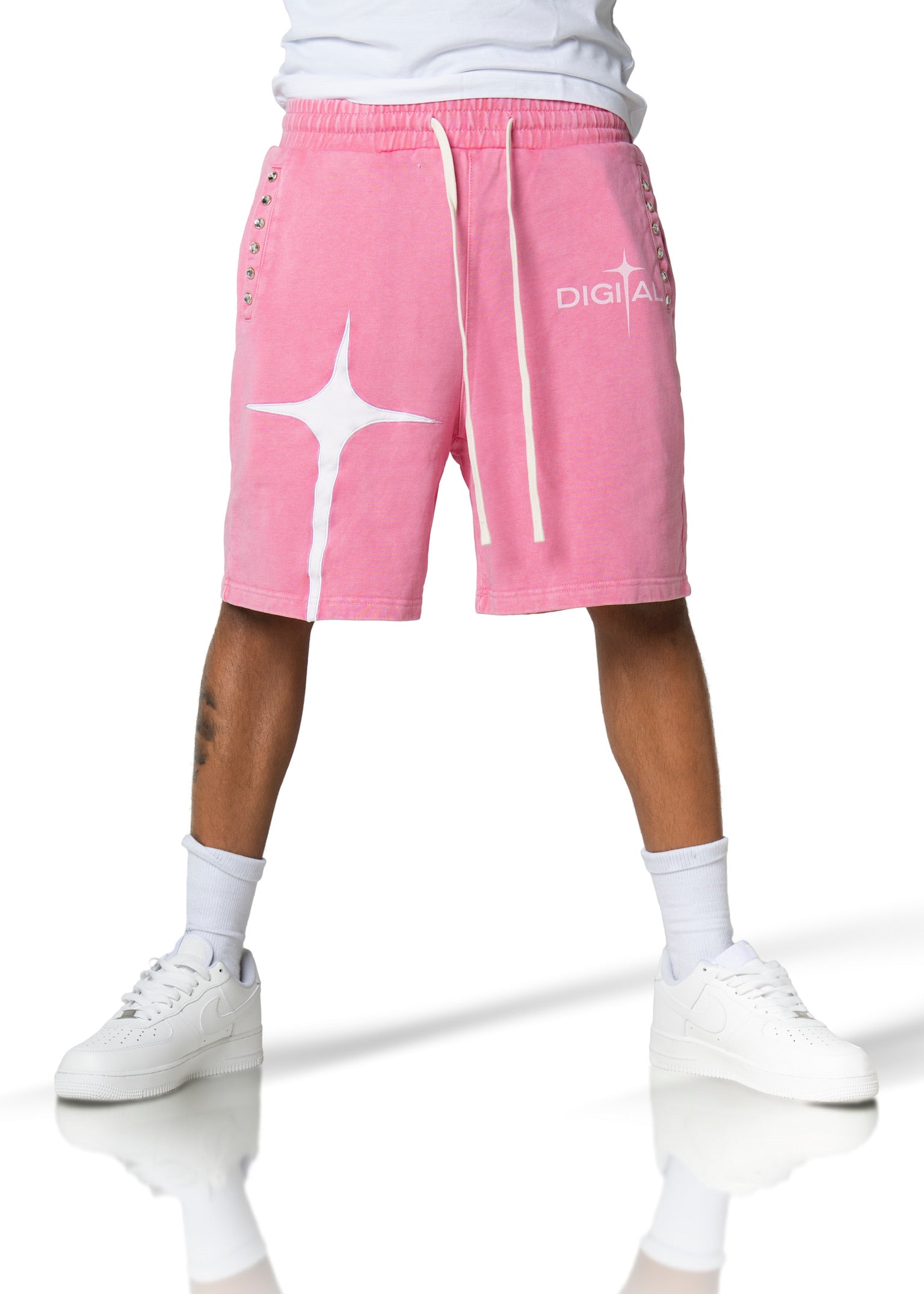 Digital OG logo shorts - Pink