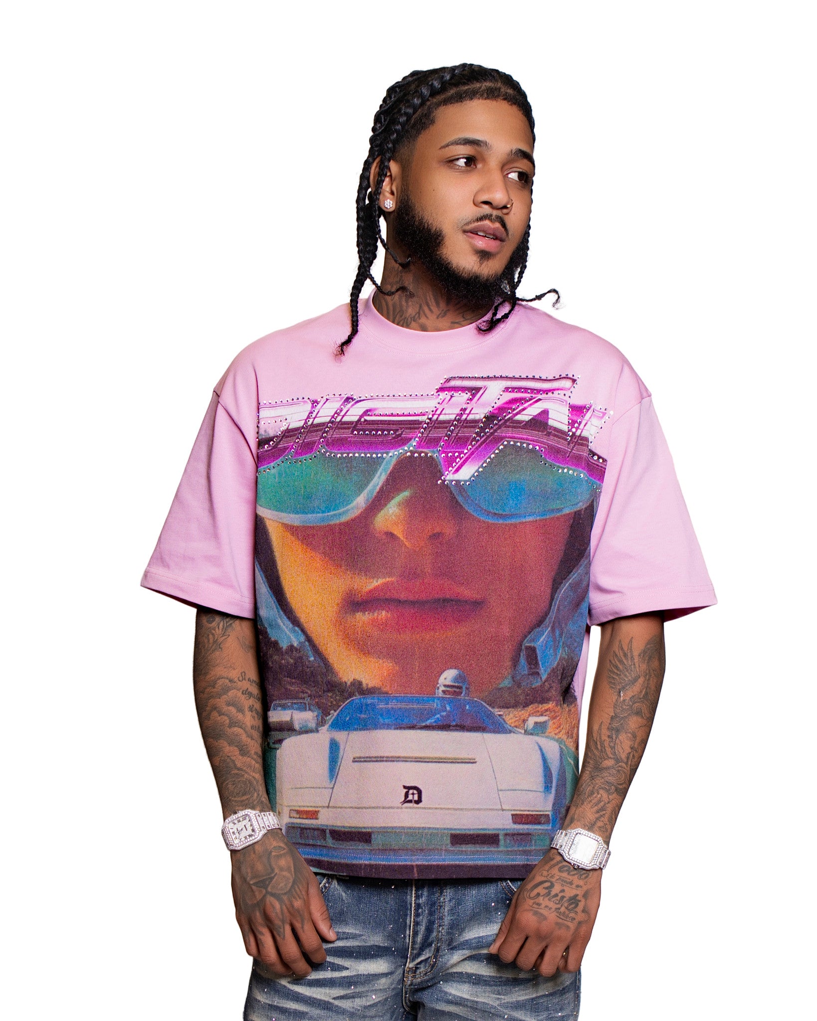 PINK SUNSET DIGITAL T-SHIRT