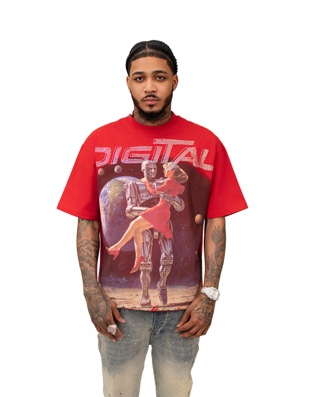 Impossible love digital T-shirt