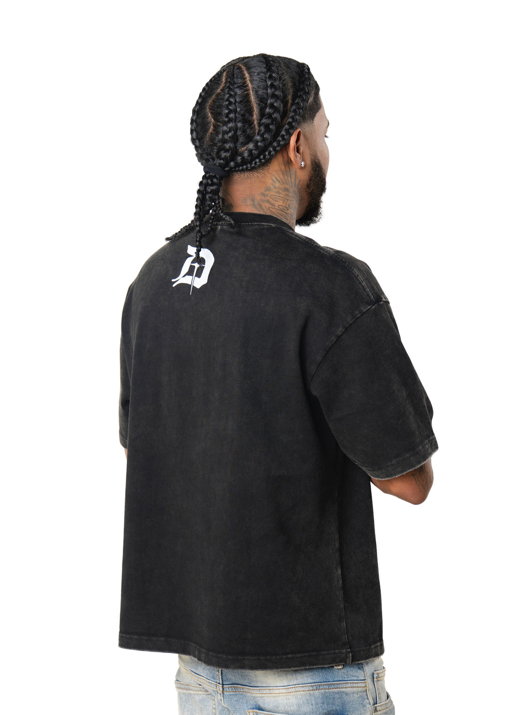 Wild cherry digital T-shirt - washed