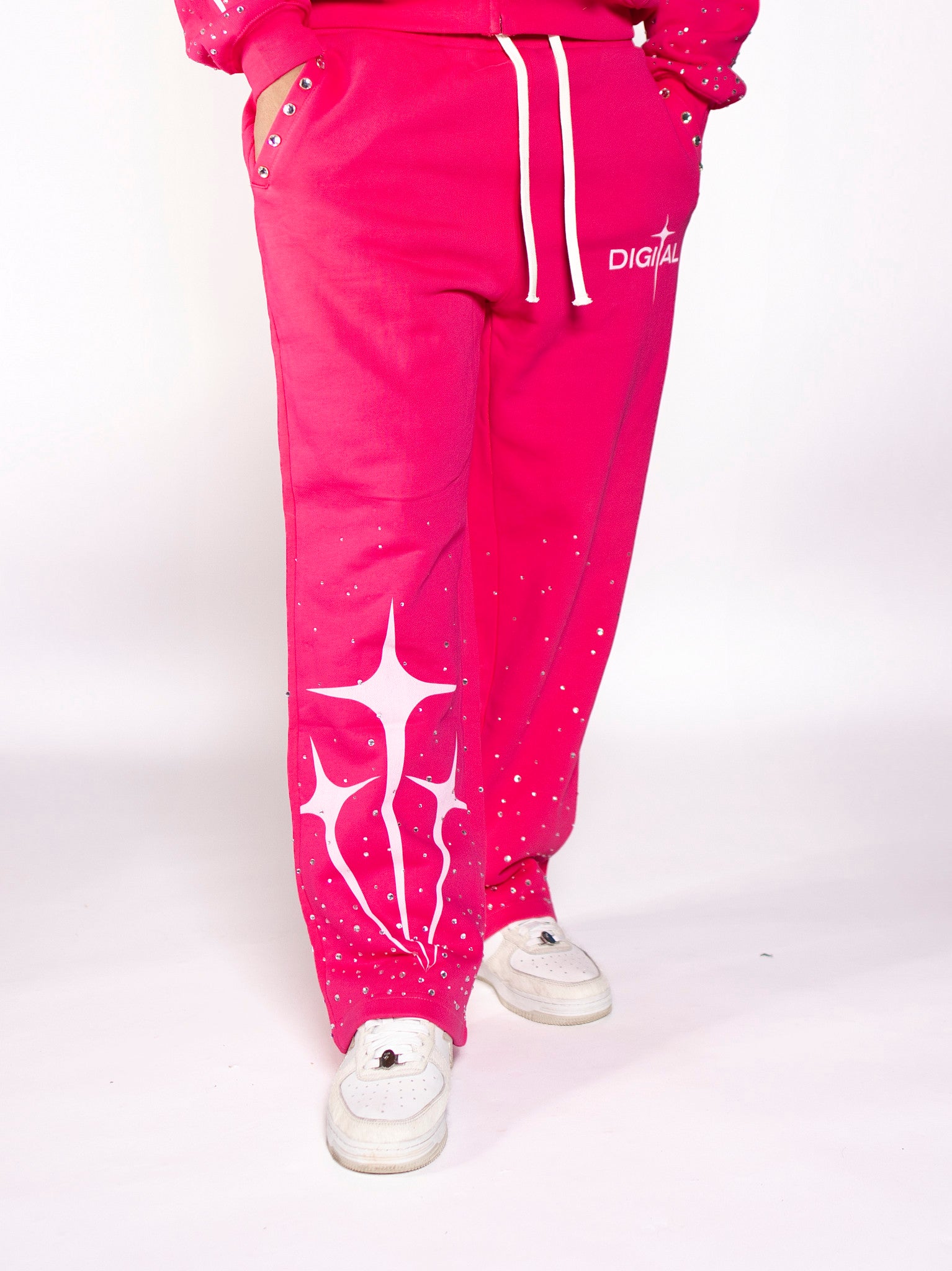 DGL pink sweatsuit