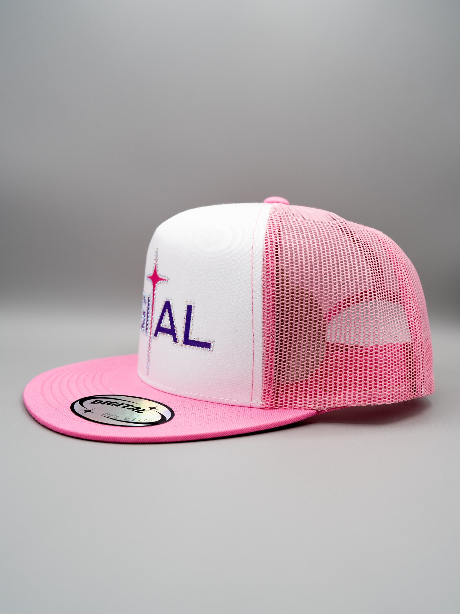 DGL PINK+WHITE CAP