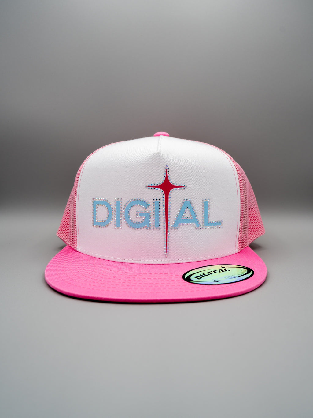 DGL PINK+WHITE CAP