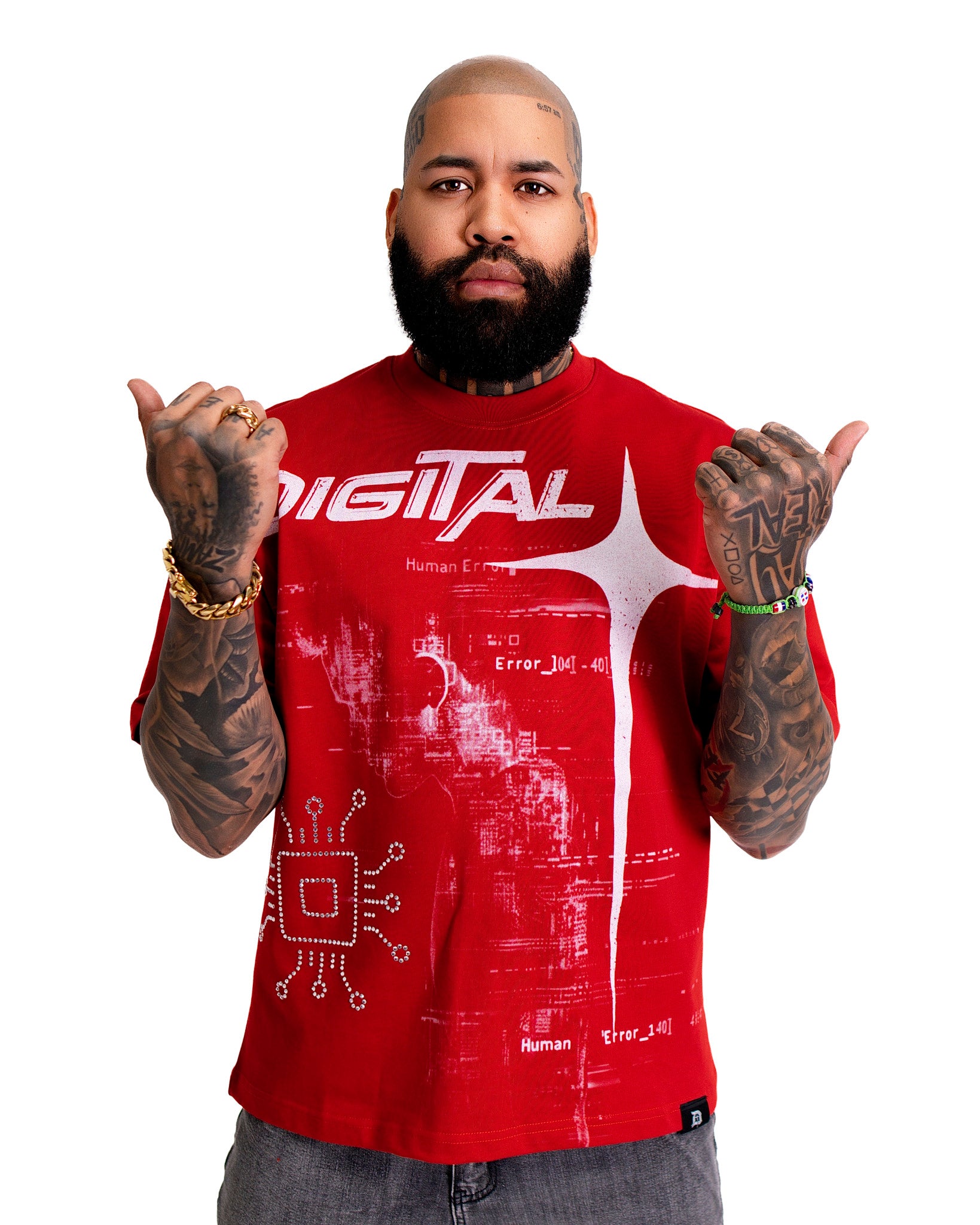 HUMAN ERROR DIGITAL T-SHIRT