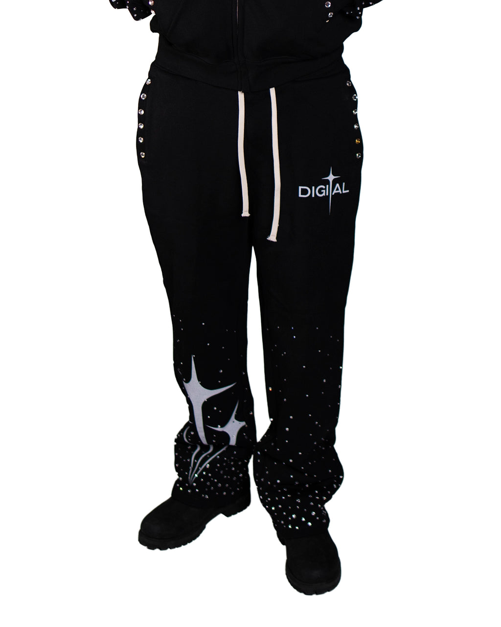 DGL black sweatsuit