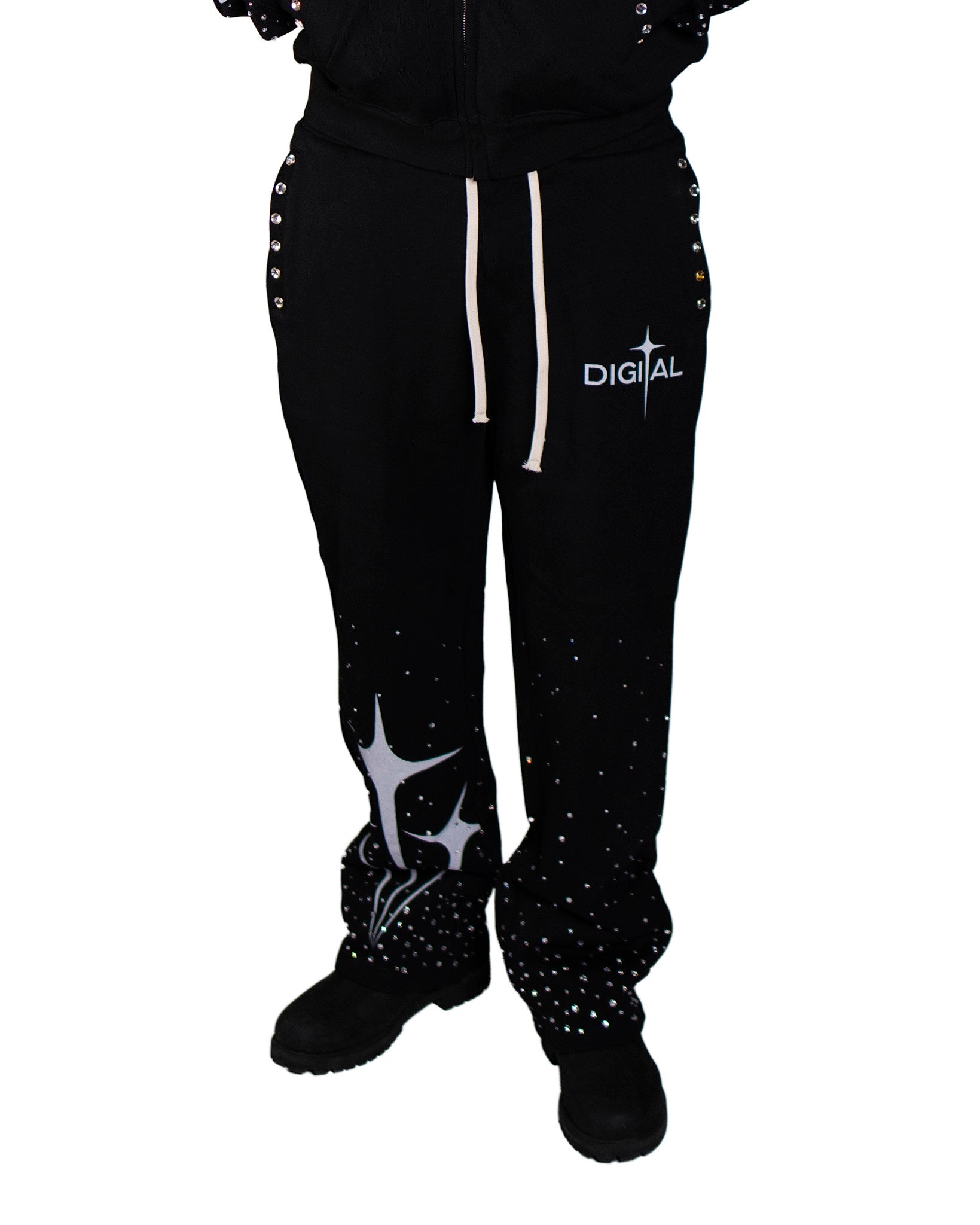 DGL black sweatsuit