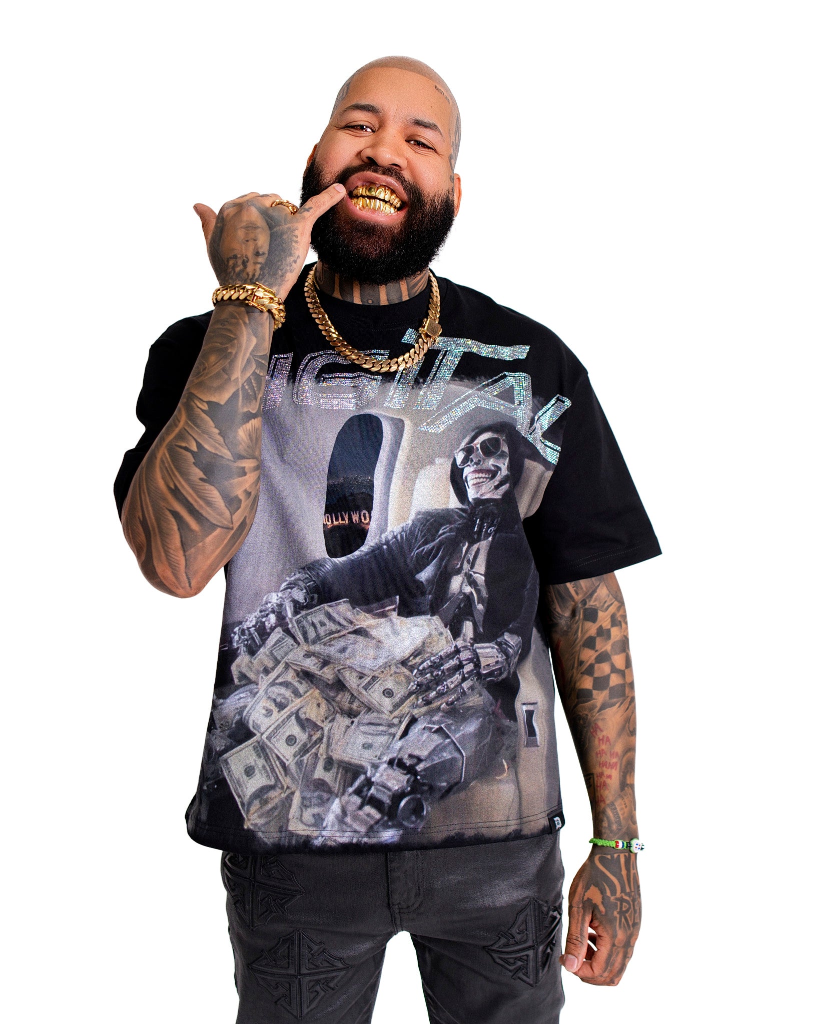 MONEY MAN DIGITAL T-SHIRT