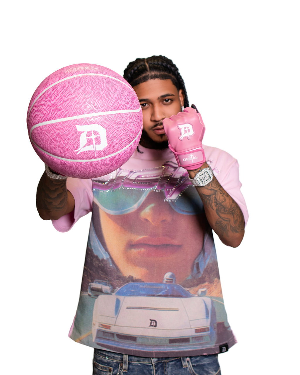 PINK SUNSET DIGITAL T-SHIRT