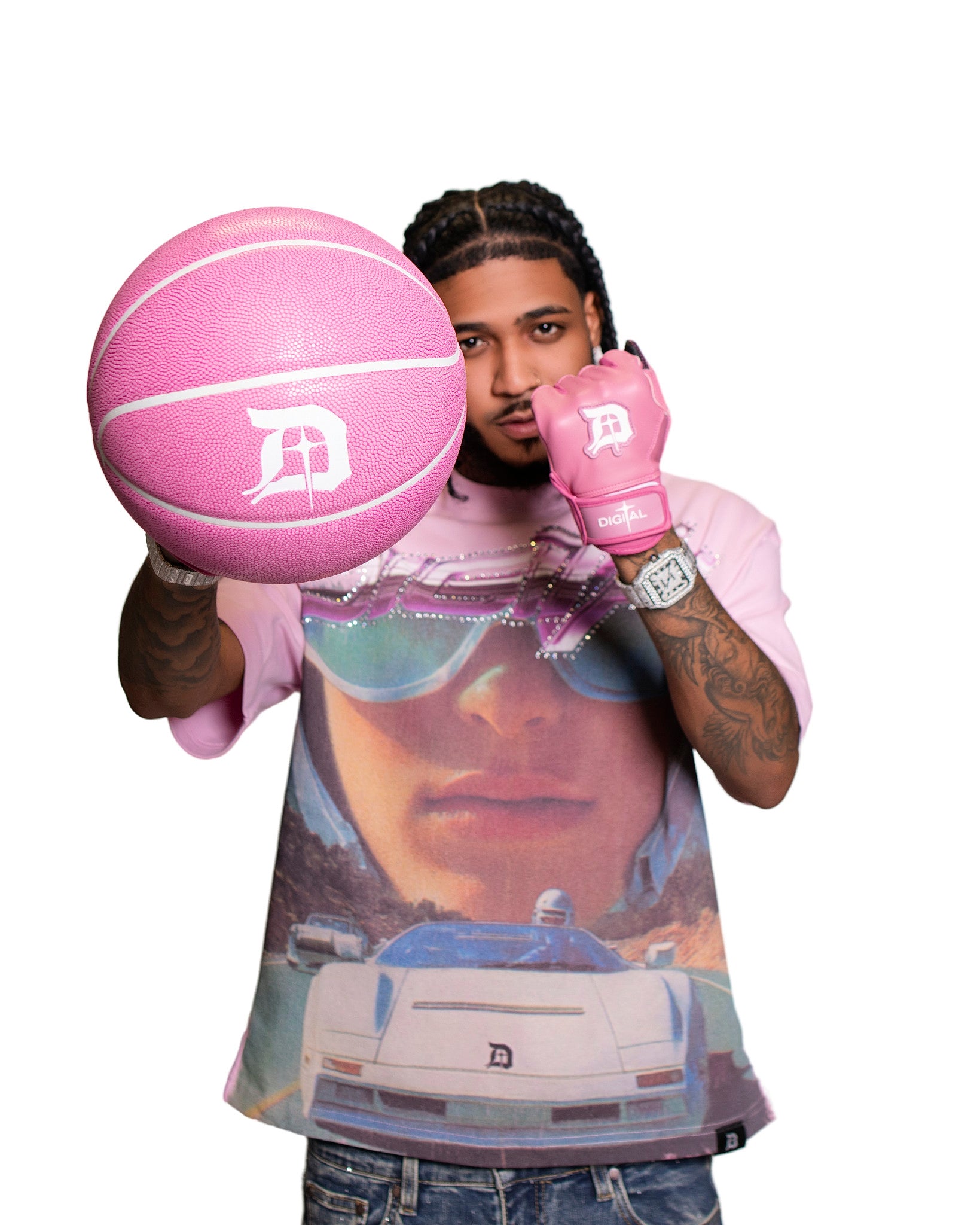 PINK SUNSET DIGITAL T-SHIRT